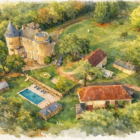 Chateau Blanat Ferienhaus