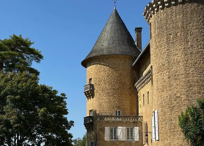 Szálloda Chateau Blanat Saint-Michel-de-Bannières